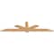Ekena Millwork Kennewick Timber Gable Bracket, Western Red Cedar, 96"W x 24"H x 1 1/2"D x 5 1/2"F, 6/12 Pitch GBW096X24X0206KEN00SWR - alternate 2